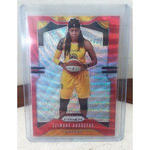 2020 Panini Prizm WNBA Ruby Wave Prizm Seimone Augustus #13